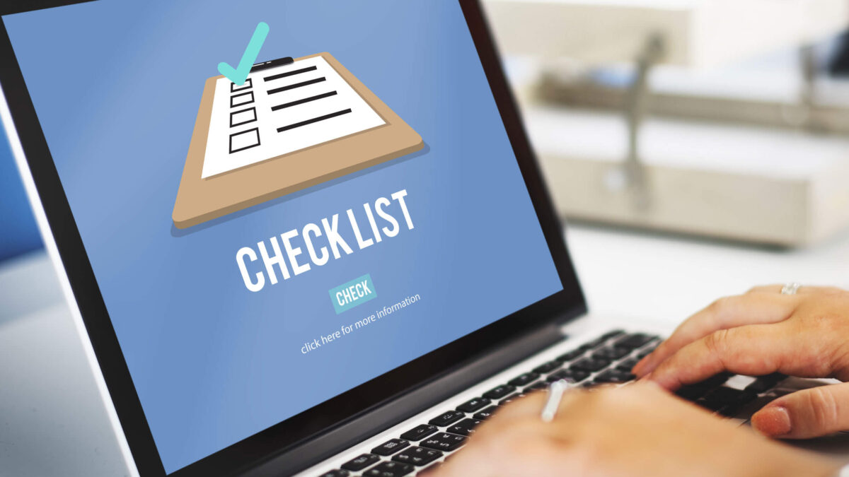 Verifica sito web: una checklist di cose da controllare