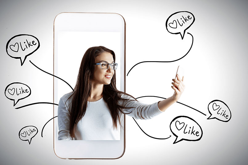 Influencer web marketing