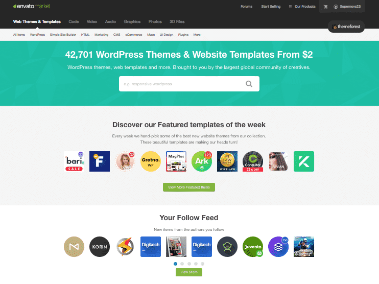 Temi Prestashop su Themeforest