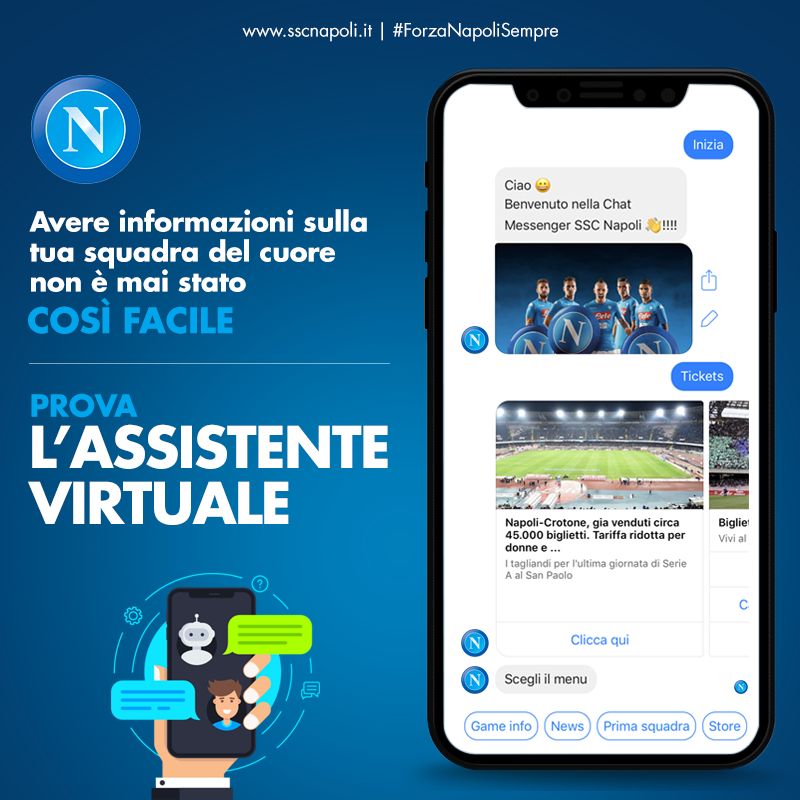 Chatbot SSC Napoli Chatbot SSC Napoli