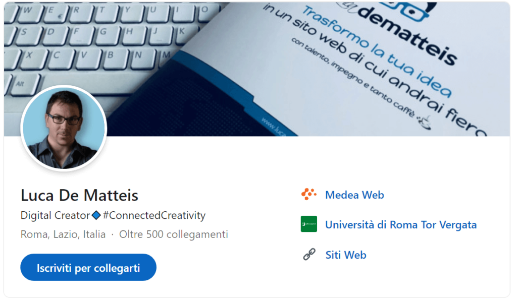 sommario LinkedIn