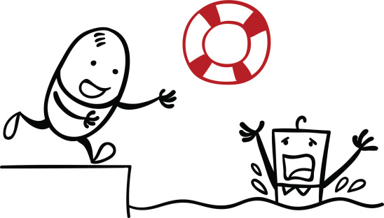 Aiuto Prestashop cartoon saving someone Aiuto Prestashop cartoon saving someone