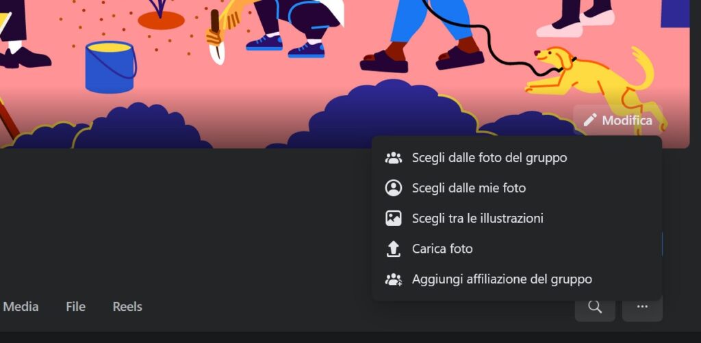 foto copertina gruppo facebook