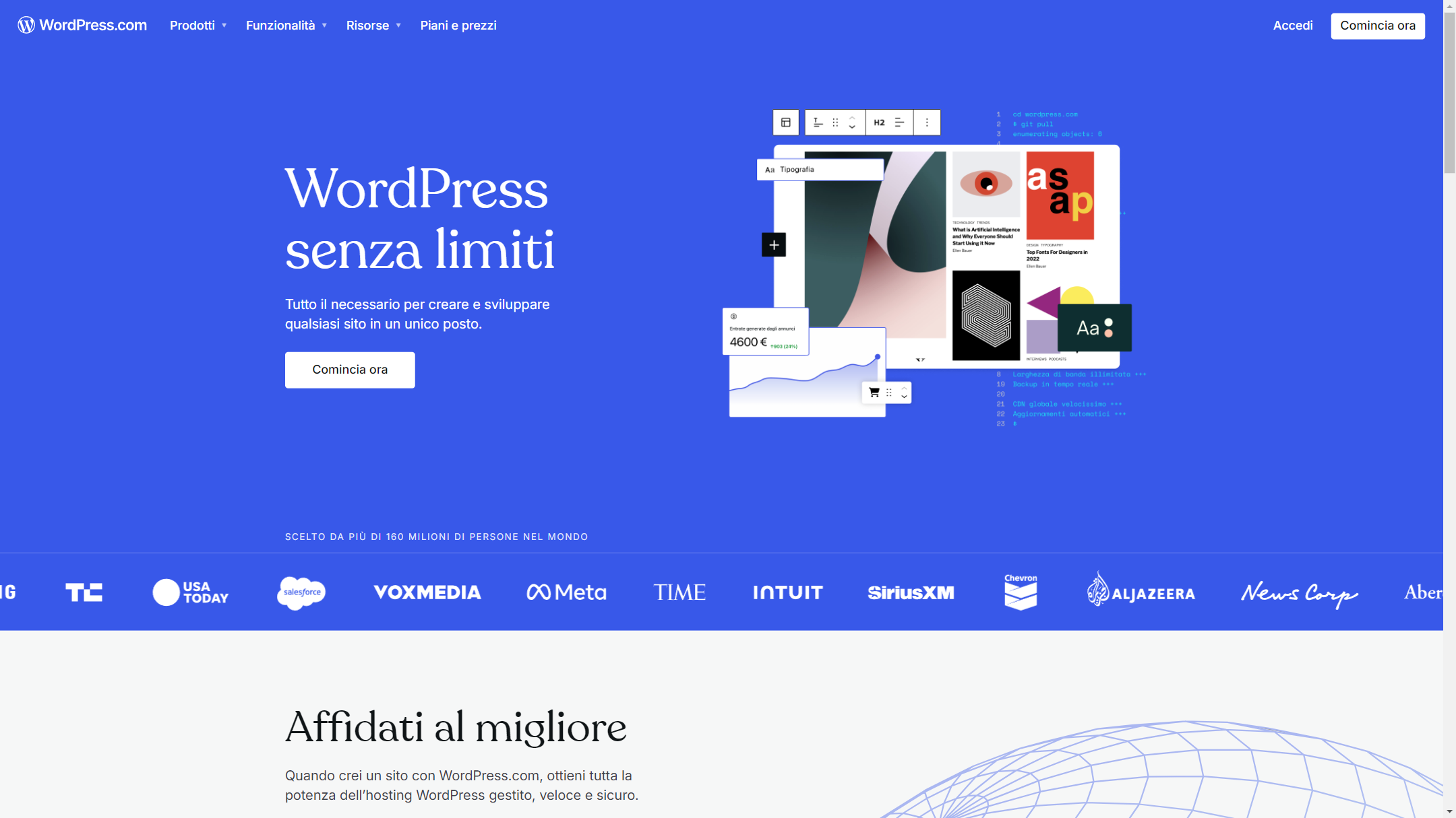 creare un blog con wordpress