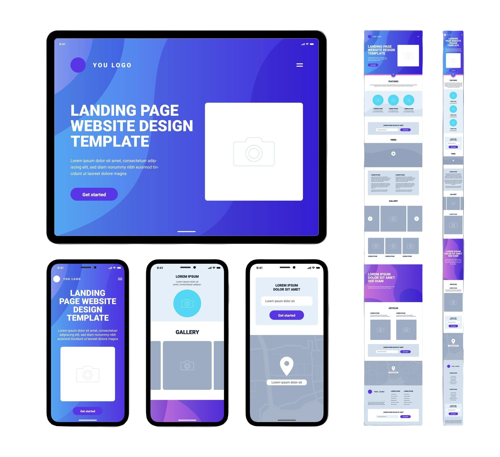 sviluppo sito web home landing page