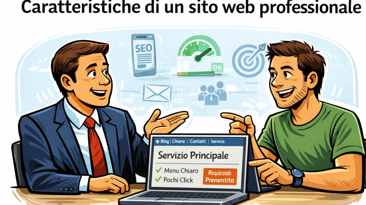 Caratteristiche di un sito web efficace per imprenditori e professionisti